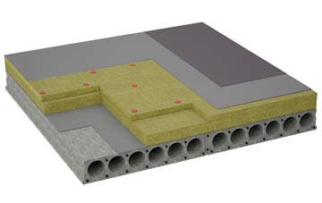 considerations of Dail Bho Dheas flat roofing insulation